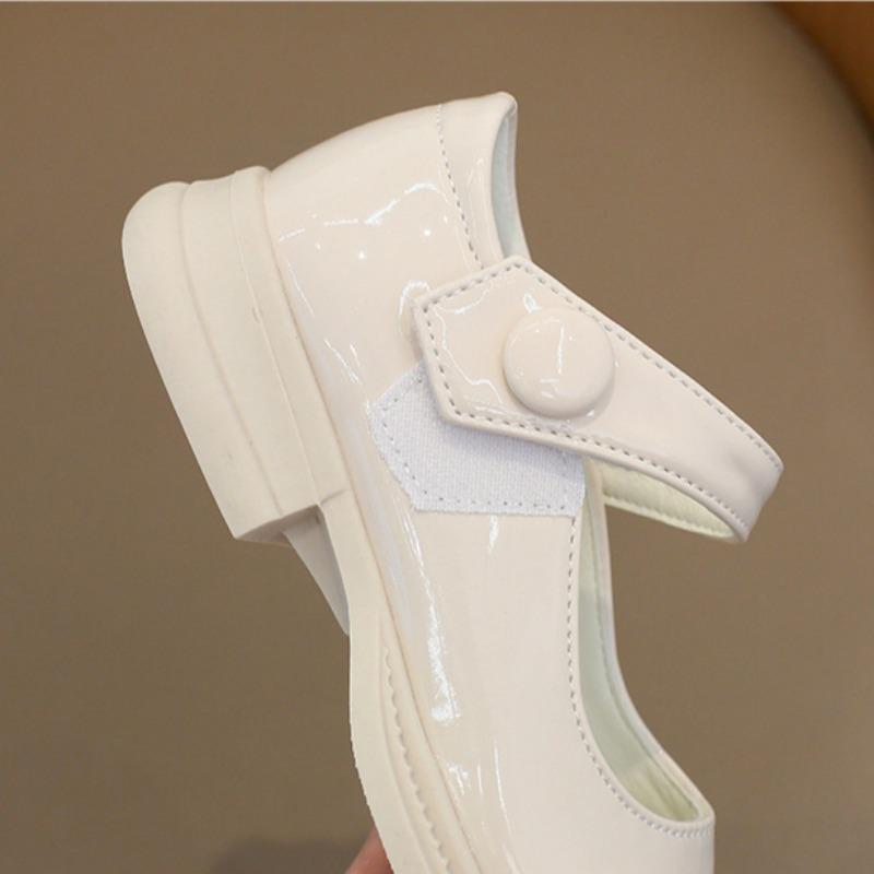 Girls', Princess Shoes, Soft Soled, Leather Shoes, Single Shoes, Black, Performance Shoes