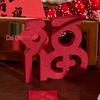 2026 New Year Retro Food Photography Scene Setup with Chinese-Style Props