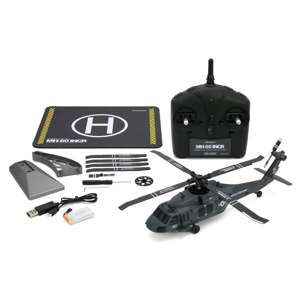 G-Force MH-60 INCR 2.4GHz 4CH Electric Radio Control Helicopter GB500 Japan