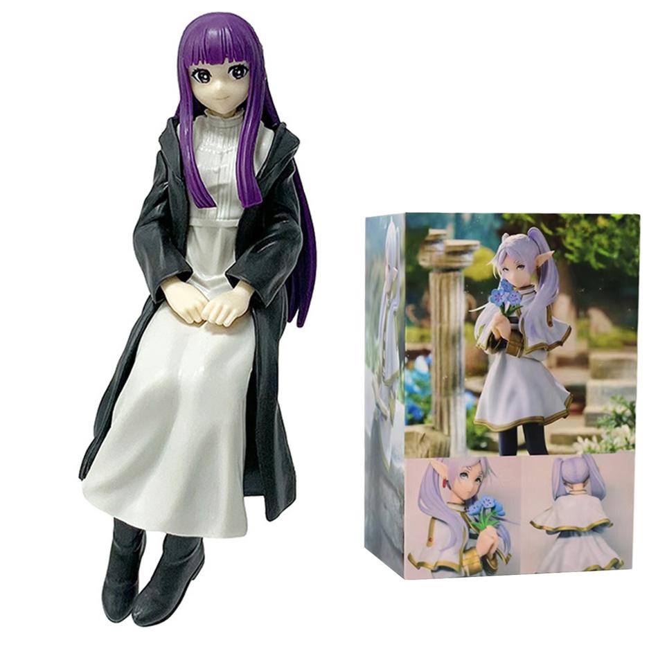 Noodle Sousou Frieren Fern q-version Anime Girl Figure Beyond Journey End Action Model Toy Gift PVC pressure no s Poseable Articulated Scale Detailed