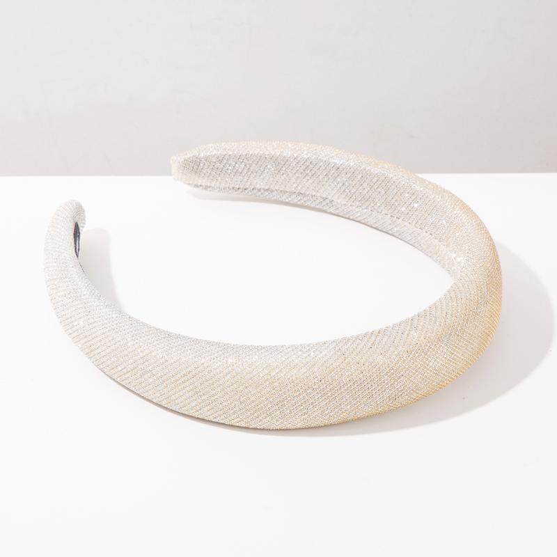 Luxury Sparkling Full Diamond Wide Headband Retro Baroque Style Hair Accessory for Women Evening Party Prom Gown Match