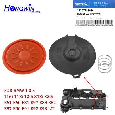 11127553626 7553626 PCV Valve Cover Cap Repair Kit Membrane 80mm For BMW 1 3 5 116i 118i 120i 318i 320i E61 E60 E81 E97 E88 N43
