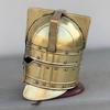Medieval Moria Dwarves Golden Steel Helmet LOTR Warrior Knight Helmet Cosplay Armor Larp Costume