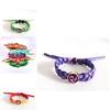 Genshin Impact Leuchtendes Gradient Geflochtenes Armband Mit Multifunktions-Elementalknöpfen