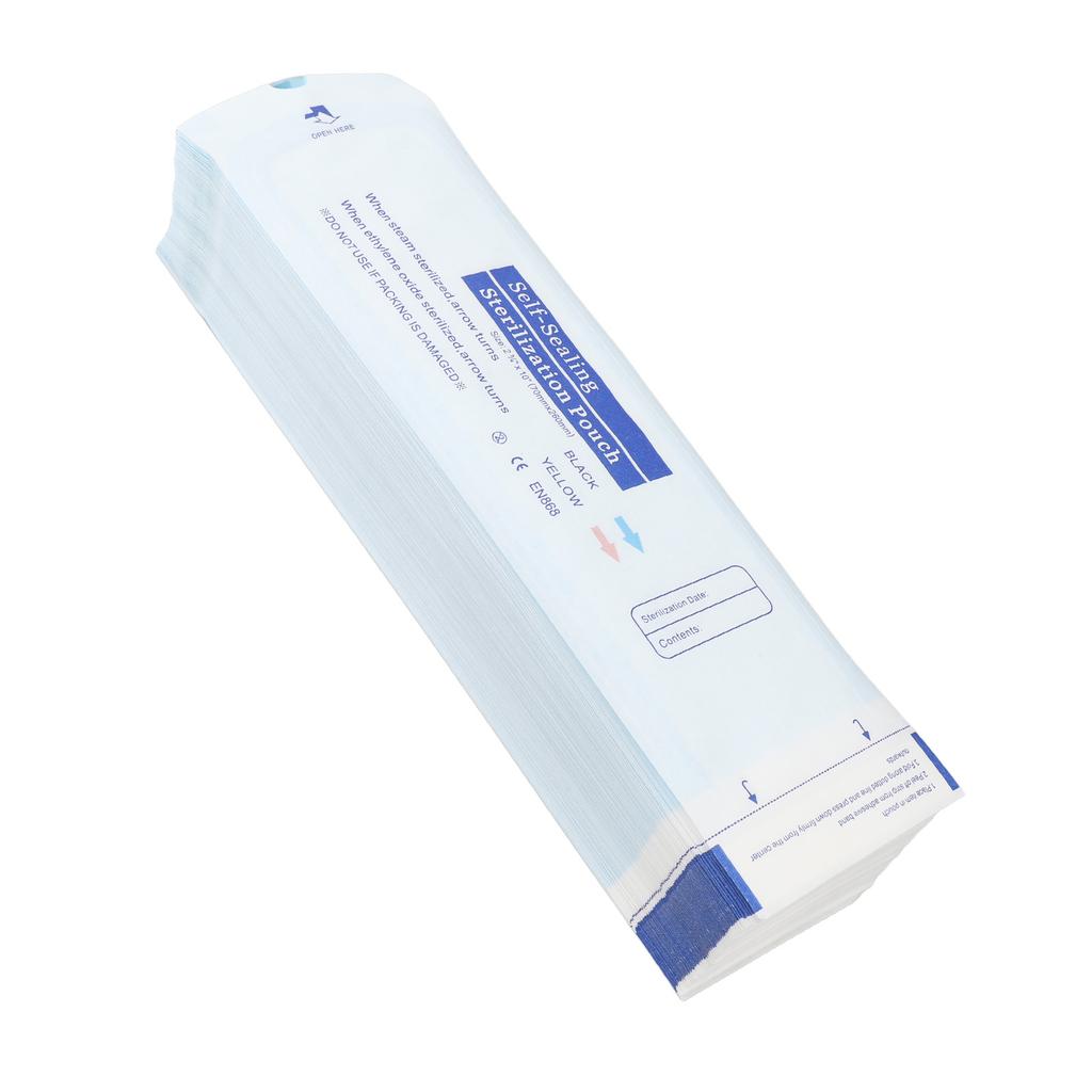 200pcs Self  Ing Bag Disposable Self  Ing Pouch Waterpoorf Dustproof Bag for   Cosmetic Food Laboratory