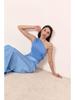 2026 Spring European & American Asymmetrical Neck Sleeveless Open Back Bodycon Dress