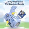 12 Hole Bubble Gun Aerospace Bubble Machine Handheld Fully Automatic Bubble Toy for Children Without Battery and Bubble Water