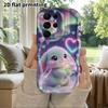 Phone Case: 2D Flat Samsung Galaxy A34 A35 M05 M06 S20 S22 S21 FE Plus 5G Protective Case, Couple Style, Gradient Rabbit, Christmas and Halloween Gift