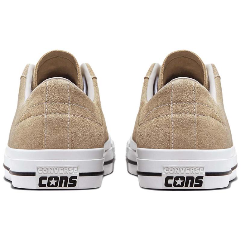 Converse One Star Pro Non-slip Wear-resistant Low-top Skate Shoes Unisex Brown