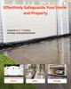 Flood Barrier, 8 Pack, 480 X 435 Mm Flood Bags Activated by Water, Reusable Water Absorbent Barrier, Sandless Sandbags Blockage, Flooding Prevention