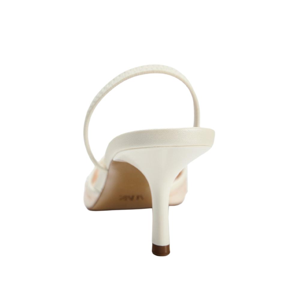 Zara Minimalist Elegant Stiletto Heels 6Cm Women Heels White 12817410