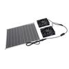 Solar Exhaust Fan High Efficiency Monocrystalline Solar Panel IP65 Waterproof 3000RPM Dual Solar Powered Exhaust Fan