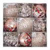 9Pcs Christmas Ball Baubles Xmas Tree Hanging Pendants Party Supplies Decor for Window Yard