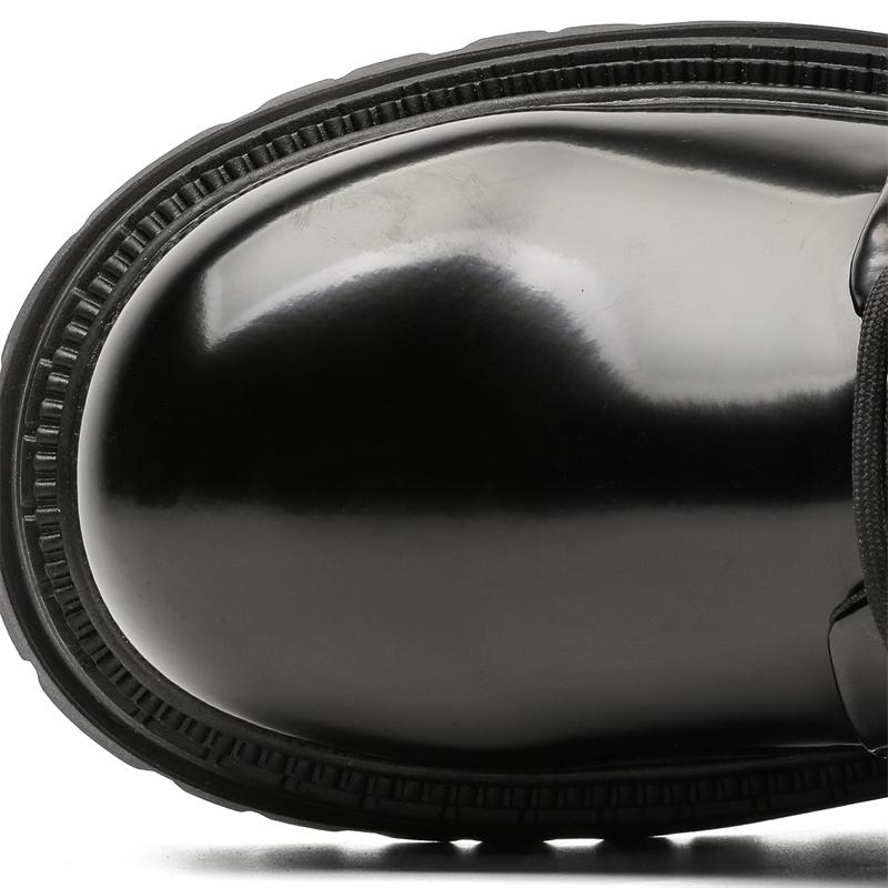 Fashion Leather Shoes For Man Platform Genuine Leather Big Size Shoes High Quality Designer Formal Platform Casual Shoes Outdoor