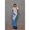 Primavera Estate Sottogonna in Seta Simulata Sottogonna in Raso per Donna Casual Colore Ding Bun Gonna Fianchi