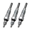 Excellent-3PCS 15951-65510 1595165510 15951-65512 Engine Heater Glow Plugs 10Mm For Kubota Engine D650 D750 D850 D950 D1102 D130