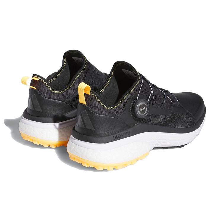 new Adidas Solarmotion Boa Golf Shoes 'Core Black Dark Silver Metallic'