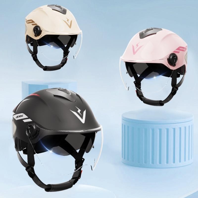 Helmet Electric Car Battery Motorcycle Helmet Summer Sunscreen Light Men and Women Universal Cute Hard Hat