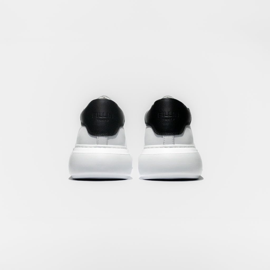 [FILLIN] Sneakers LUCENT WHITE&BLACK 25cm White & Black Secret Sneakers Shoes Platform White & Black Unisex +7.0CM Comfortable Undetectable Height Inc