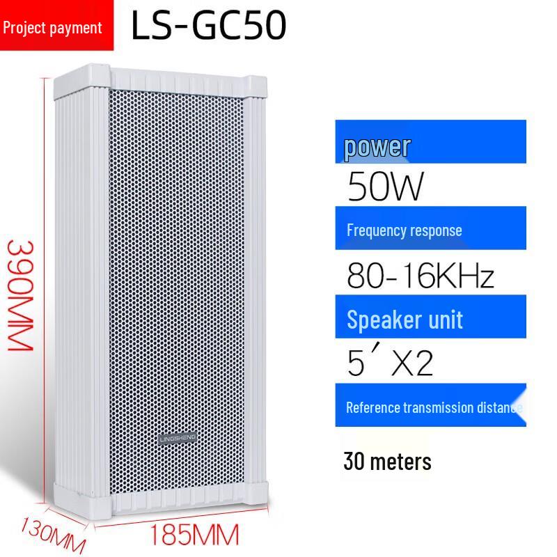 LingSheng Outdoor Waterproof Public Address & IP Broadcasting System CN Plug (adapter Included)