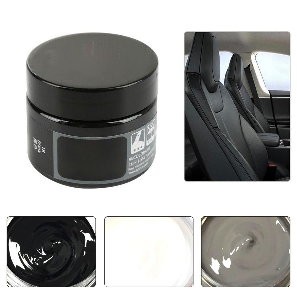 Car Leather Touch-up Paste Skin Recoloring Balm No Repair Restoration Heat Auto Shoes Tool Rips Cracks Holes Seat Scratch S J5U8