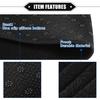 Dashboard Cover Compatible for Mitsubishi Outlander 2023, Non-Slip Polyester Black Dash Cover Mat Dash Board Protector Cover