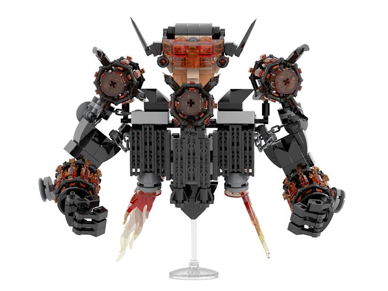 505pcs/set Horror Game Skibidi Toilet Series Building Blocks Updated G-Man Leader MOC Bricks DIY Toys For Kids Christmas Gifts