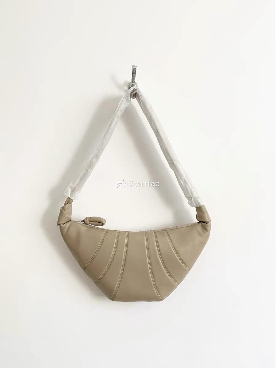 

[Haute Couture] Сумка-круассан из овчины в стиле знаменитостей: Сумка-мессенджер нейтрального нишевого дизайна