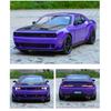 1:24 Challenger Hellcat Redeye Litinový Model Muscle Car Zvuk A Světlo Stahovací Dětská Hračka Sběratelský Předmět Dárek k Narozeninám