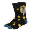 Unisex Malerei Stil Astronaut Mann Socken Baumwolle Harajuku Bunt Vollsocken Damen Weltraum Streetwear 1 Paar Größe 38-46