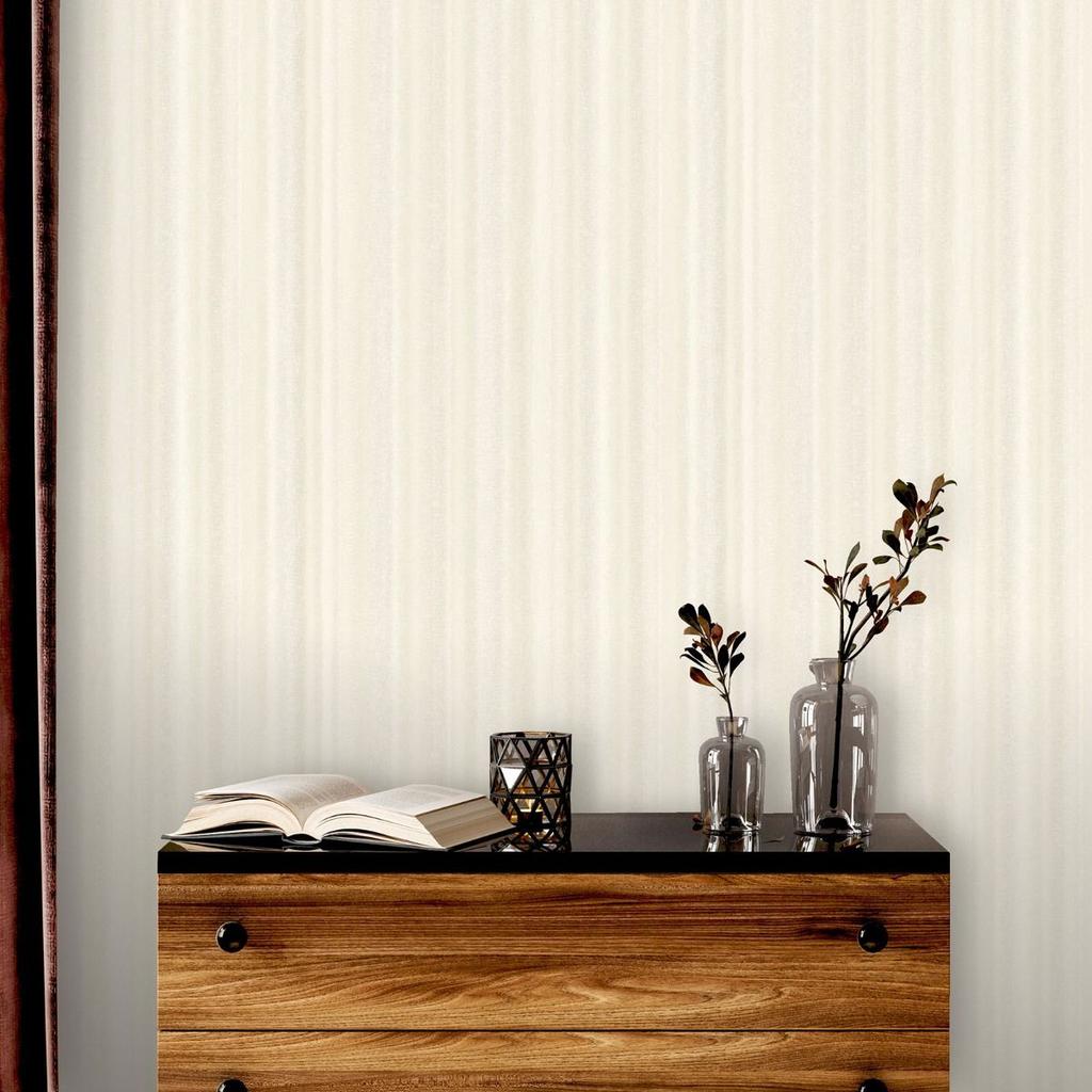 Rasch Ravella Stripe Heavyweight Vinyl Wallpaper