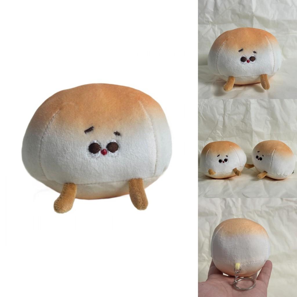 Super Soft Mini Bun Keychain Adorable Plush Bag Charm Ideal For Stress Relief Gifts
