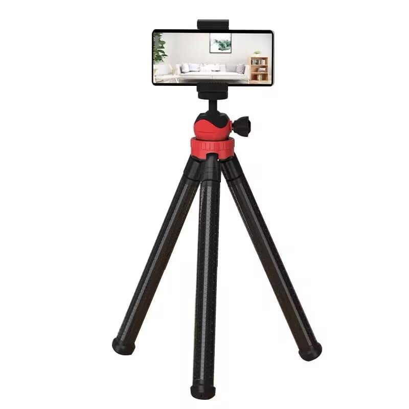 

Tutenmi Camera Smartphone GoPro Mirrorless Compact Video Shooting Mini Red Tripod, 1/4 Screw, Tripod, Tripod, Camera, Camera, Tripod,