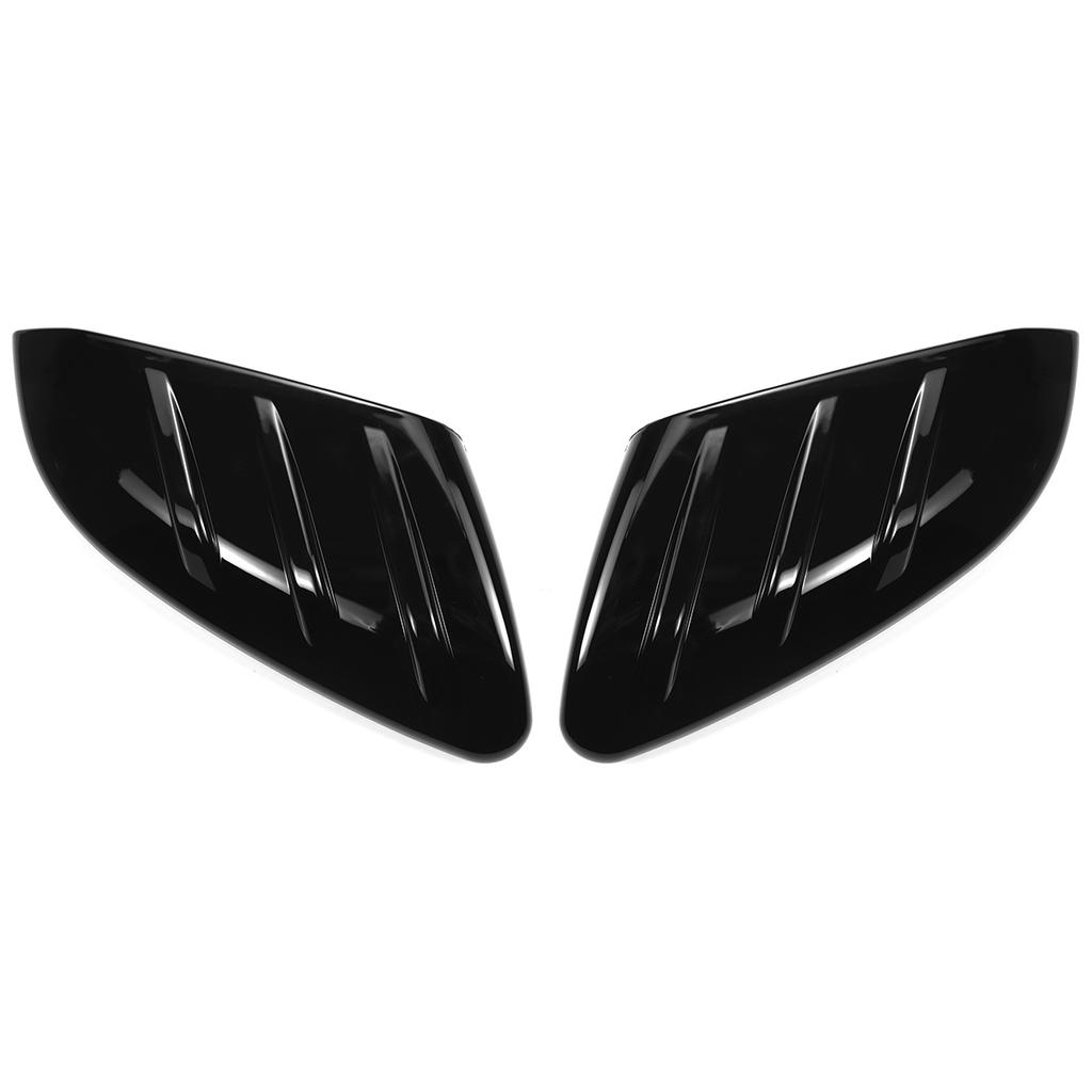 Pair Car Rearview Mirror Cover Glossy Black/Carbon Fiber Side Door Mirror Cover For Honda Civic 10th 2016 2017 2018