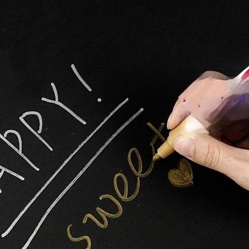Permanent Paint Pen Quick-Drying Marker Multi-Surface Paint Pens For Color Handmade Stationery Pen Supplies