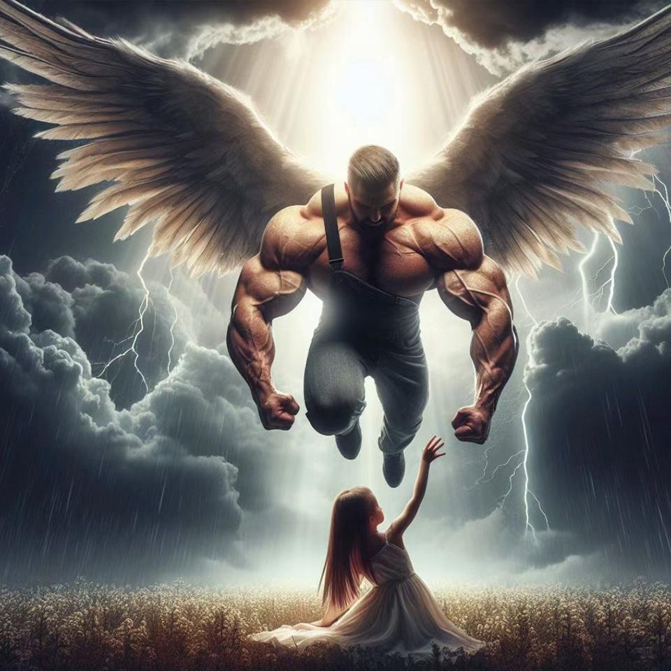 

5D Алмазная картина Религиозный поцелуй ангела Алмазная вышивка Мозаика DIY Вышивка крестом Украшение дома Акция Full Round 50x50CM