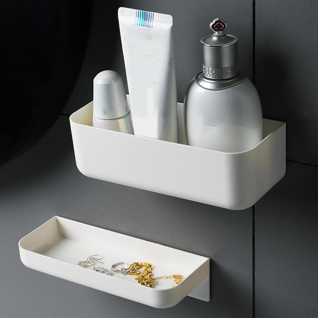 Bathroom Organizer Shelf No Drillings Shower Rack, Hang Wall for Cabinet
