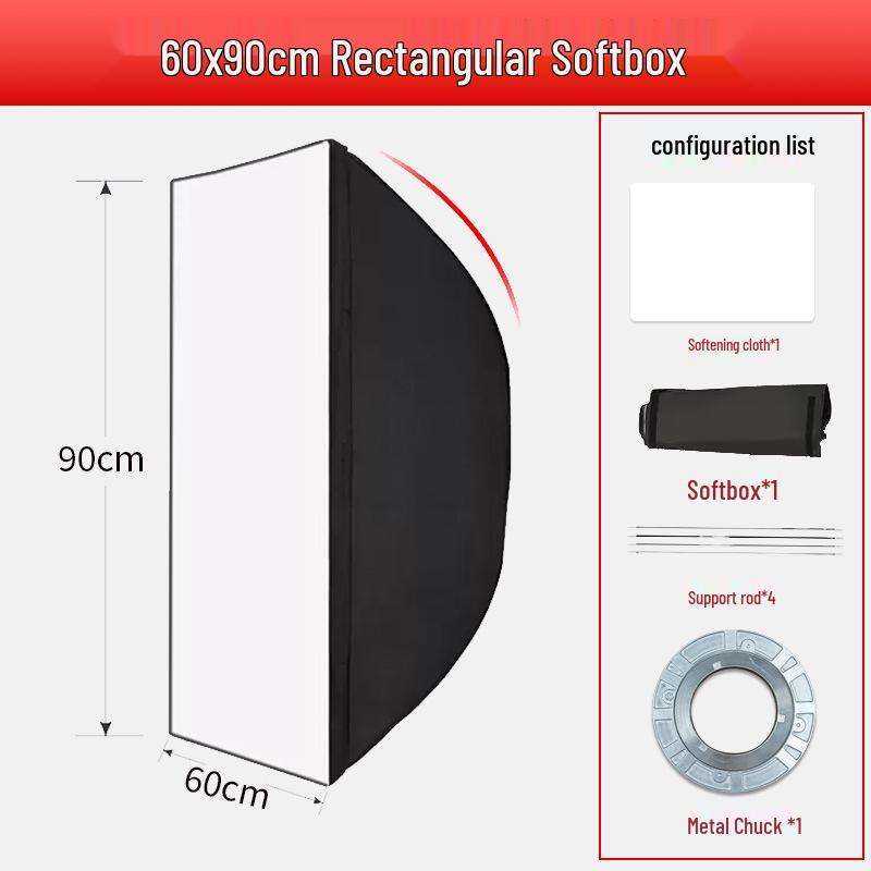 65cm Spherical Lantern Softbox & 85cm Square Softbox for Photography Lighting