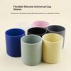 6.5*8.5Cm Insulated Silicone Protective Sleeve For Water Bottle Anti-Slip Protection Covers Reusable Silicone Sleev