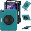 Case For iPad Pro 11 13 M4 M2 Rugged Heavy Duty Shockproof Cover iPad 12.9 Air 3 4 5 6th 10.9 Funda Kickstand Handle Shells