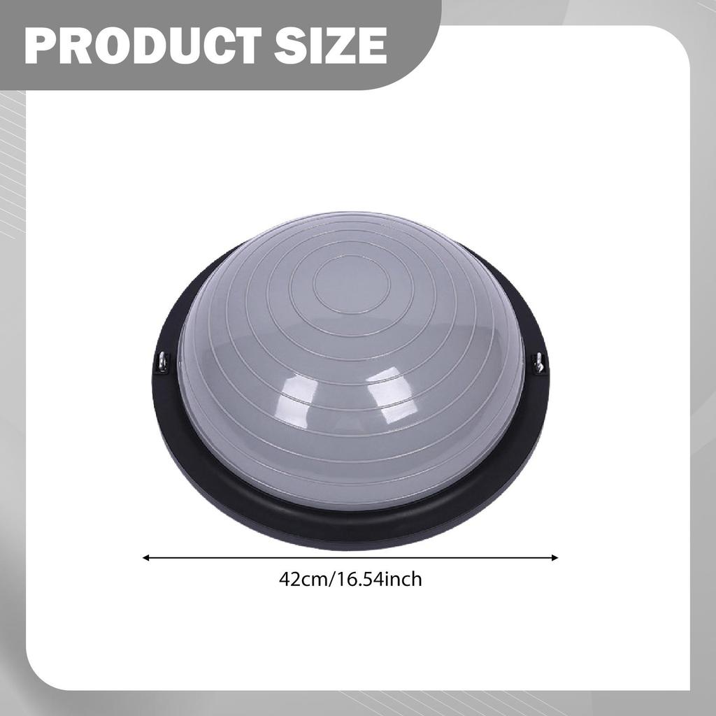 Balance Ball Exercise Half Dome Pilates Stepping Pad Core Body Stability Training Nonslip