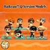 Volleyball Junior Model Decoration Cute Q Version Anime PVC Doll Classic Anime Characters Trendy Collectibles Christmas Toy Gift
