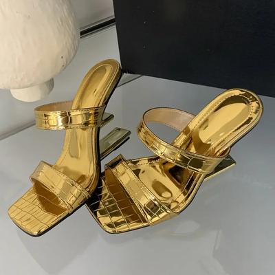 Fashion Luxury Women's Shoes 2025 Summer Platform Peep Toe Women Slippers Super High Heels Female Fashion Sandals New Casual Pumps Shoes