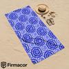 Blue Spiral Circle Soft Portable Travel Towel Unisex Ultra Lightweight Microfiber Oversized Sand Free Quick Dry Beach Towel