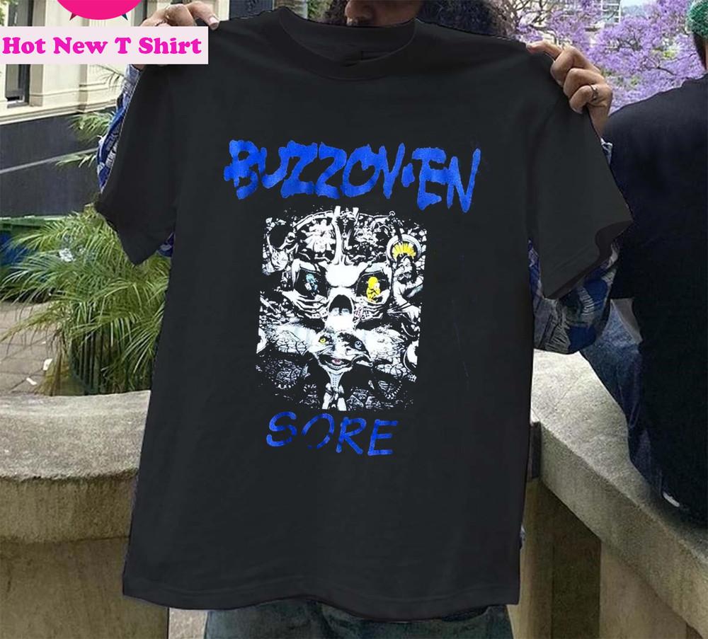 Lot Buzzoven Band Black T-Shirt Cotton Full Size Unisex S-5XL Unisex T-Shirt XXXXL