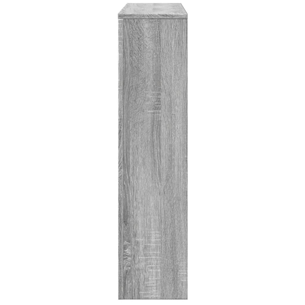Radiator Cover Grey Sonoma 149 x 20 x 82 cm Particleboard