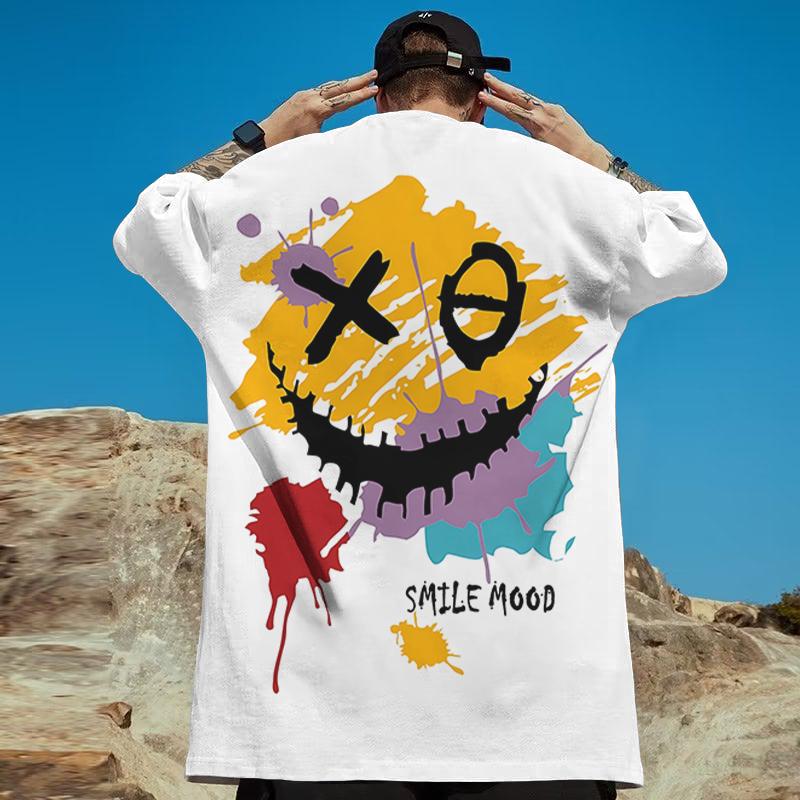 Tričko New Trend Tričko Muži Topy s krátkým rukávem Módní Streetové tričko Volné Outdoorové oblečení Velké velikosti Letní Tričko s kulatým výstřihem