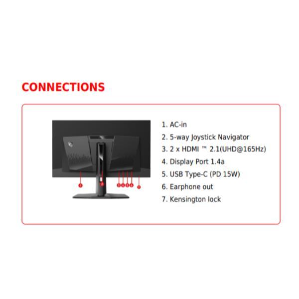 32 MSI MAG 321UP QD-OLED - 165Hz - Bild 6