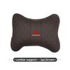 Car Universal Headrest Backrest Cushion Interior Accessries For Mitsubishi Outlander Pajero Sport Lancer EX ASX L200 Eclipse LO7