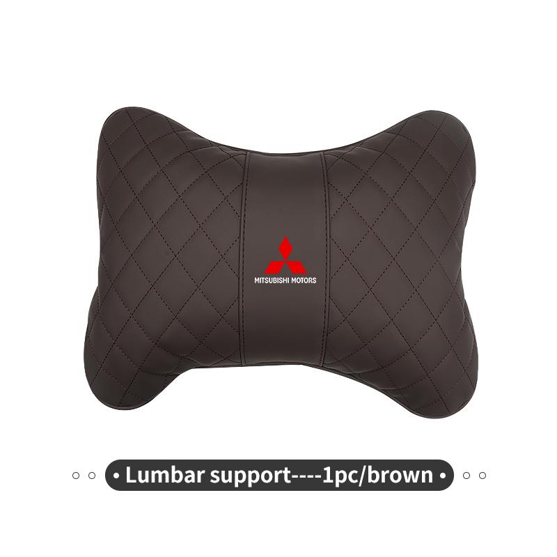 Car Universal Headrest Backrest Cushion Interior Accessries For Mitsubishi Outlander Pajero Sport Lancer EX ASX L200 Eclipse LO7